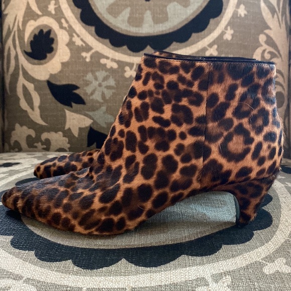 Prada Leopard Kitten Heel Booties - Picture 2 of 5